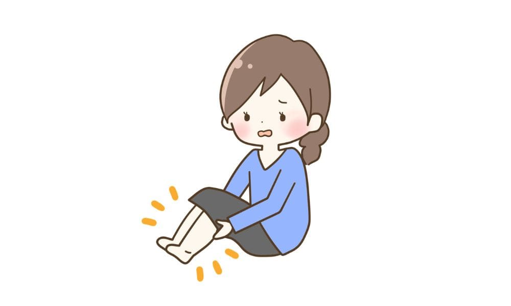 むくみイラスト